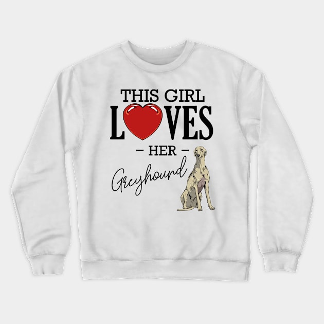 Greyhound Crewneck Sweatshirt by Lumio Gifts